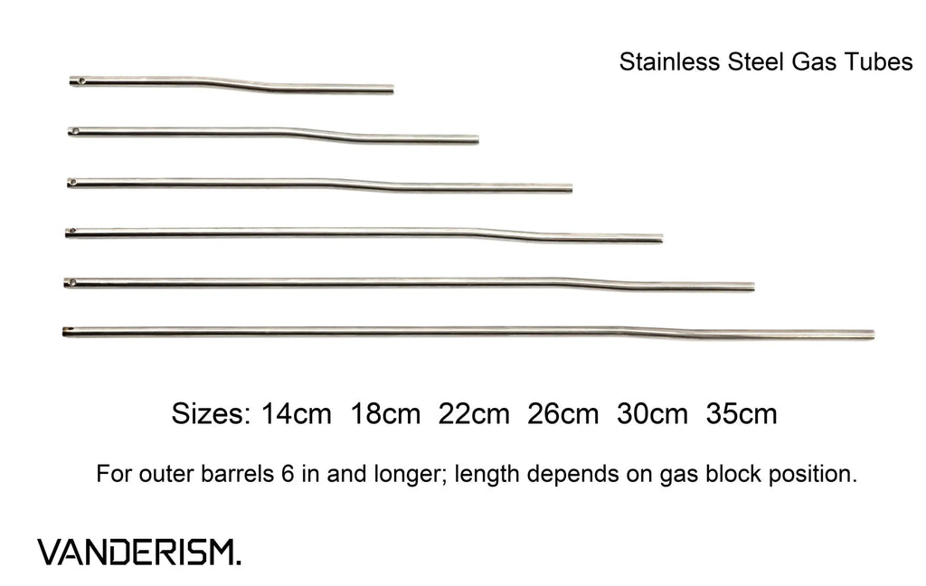 Stainless Steel Gas Tubes (Pre-Order 50 Hari)