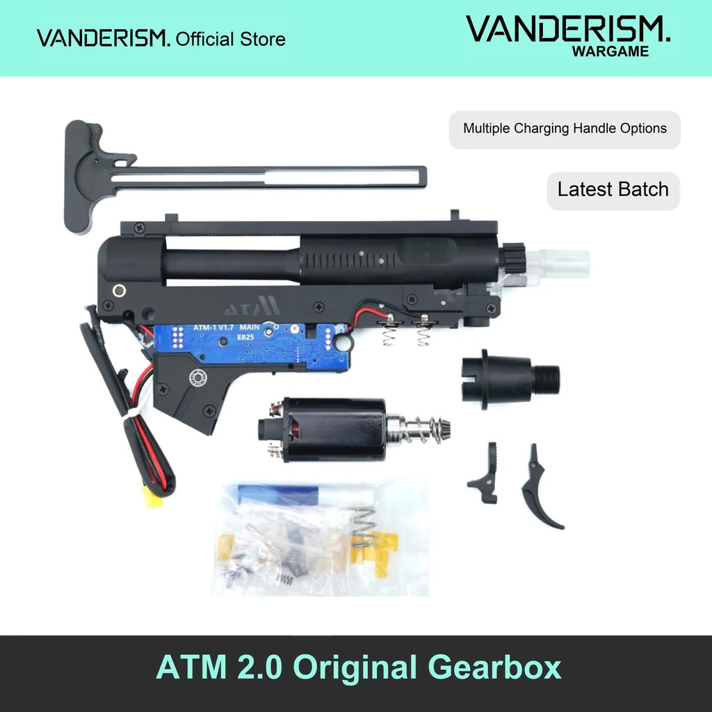 ATM 2.0 Gearbox and CNC Upgrade Parts | Gel Blaster WGG WGB (Pre-Order 50 Hari)