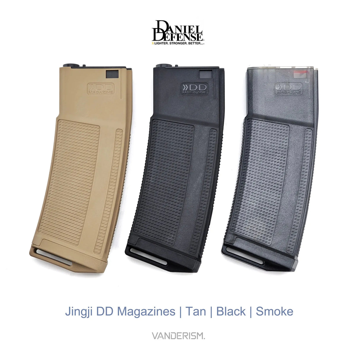 Jingji DD Nylon and Clear Magazines (Pre-Order 50 Hari)