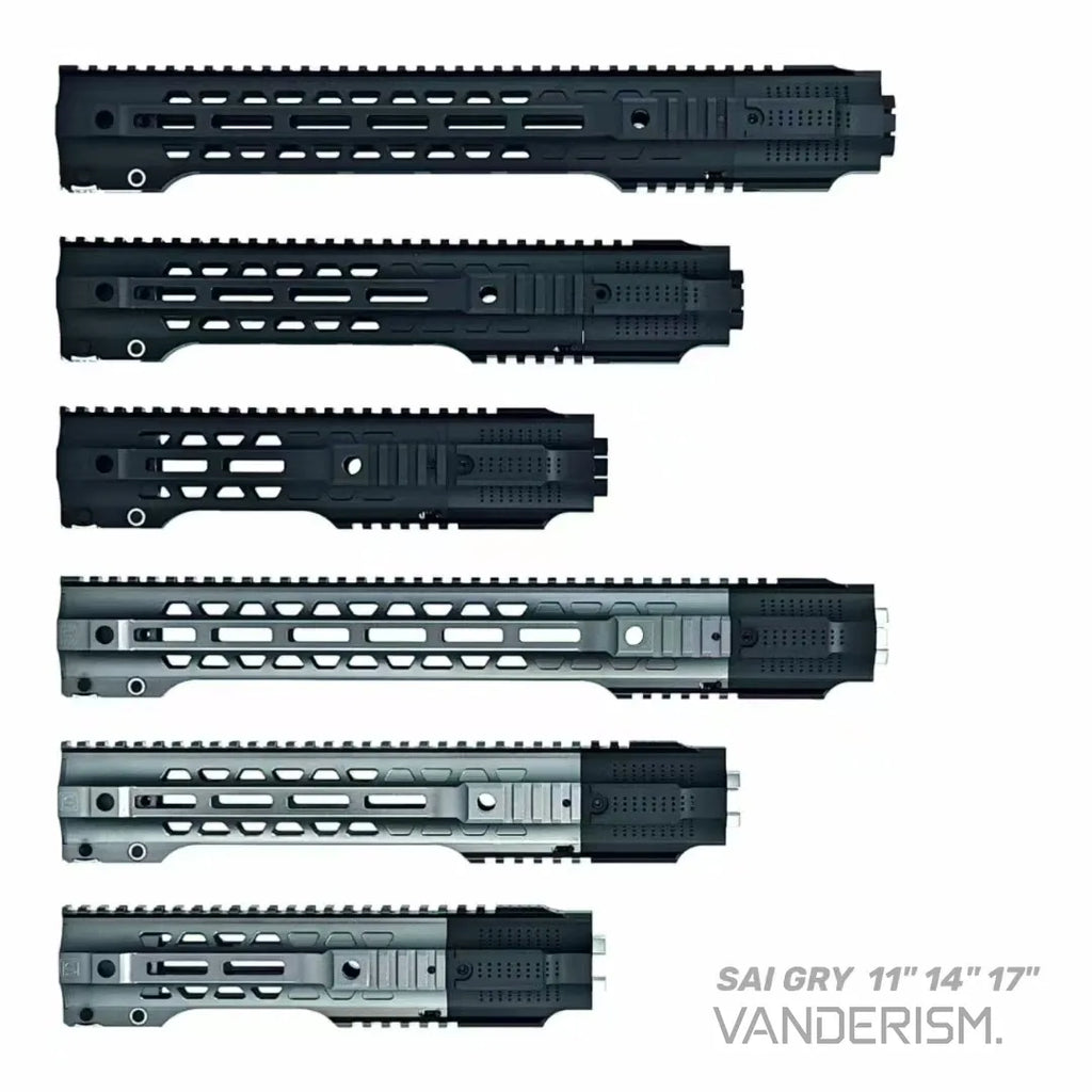 Salient Arms SAI GRY Jailbreak Metal Handguards | Gel Blaster WGG WGB Airsoft (Pre-Order 50 Hari)