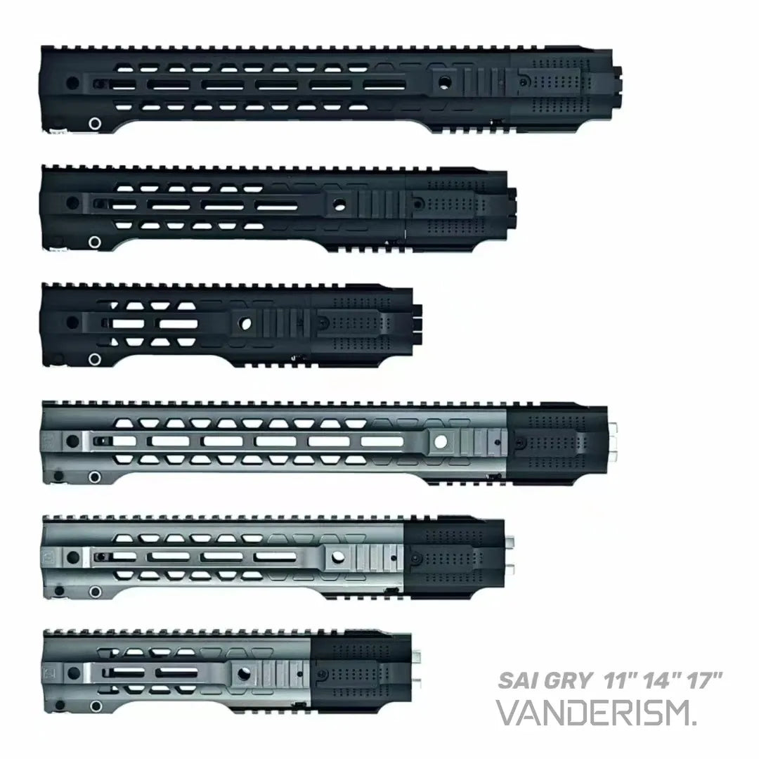 Salient Arms SAI GRY Jailbreak Metal Handguards | Gel Blaster WGG WGB Airsoft (Pre-Order 50 Hari)