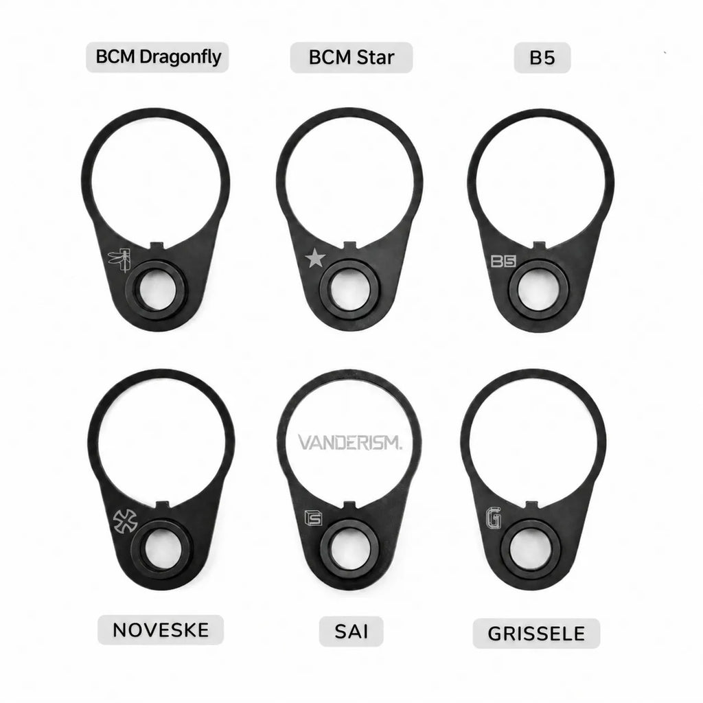Universal Steel Buffer Tube QD Sling Swivels (Pre-Order 50 Hari)