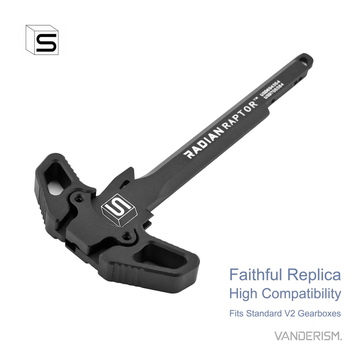 SAI Jailbreak CNC Charging Handle for V2 (Pre-Order 50 Hari)
