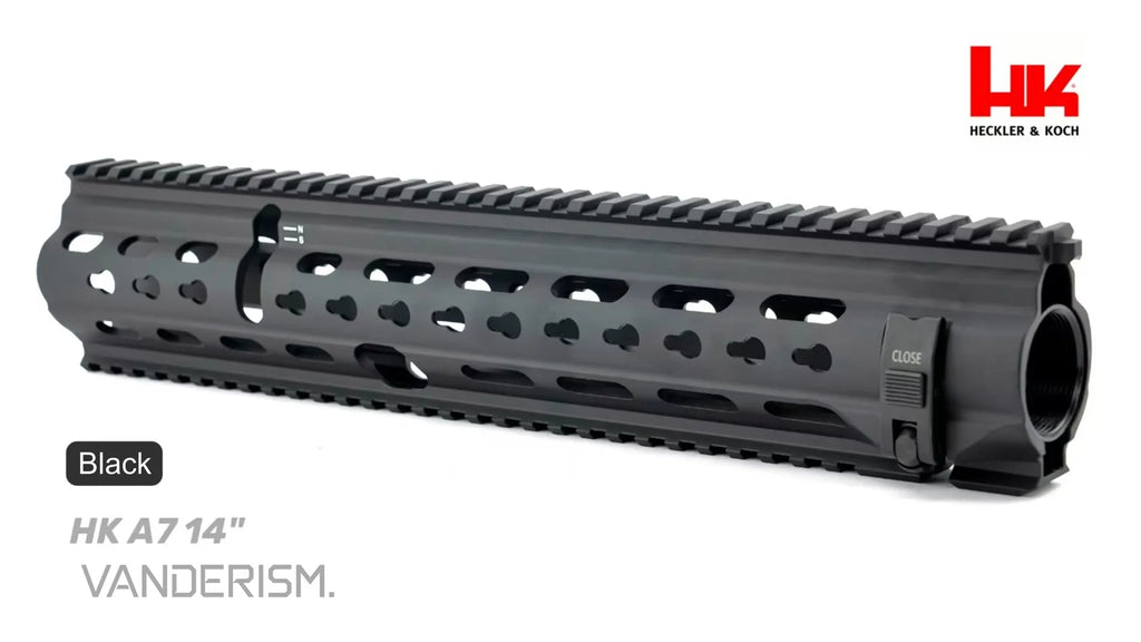 HK416 A7 Quick Release Metal Handguards | Gel Blaster WGG WGB Airsoft (Pre-Order 50 Hari)
