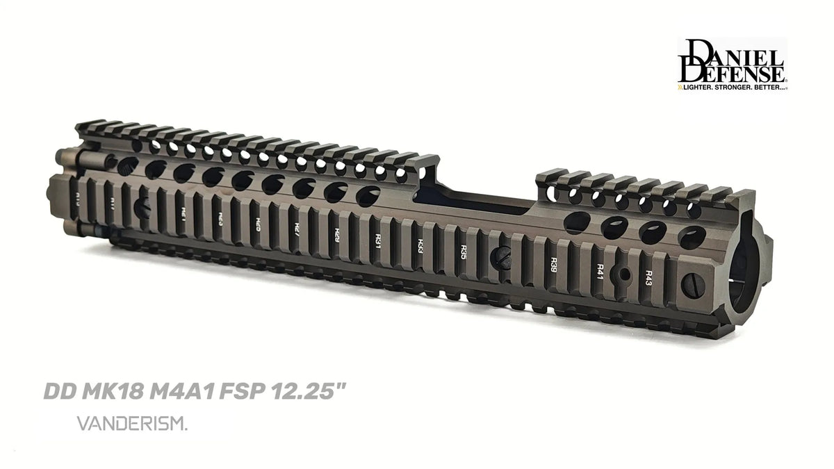 DD MK18 RIS3 FSP Metal Handguards | Gel Blaster WGG WGB Airsoft (Pre-Order 50 Hari)