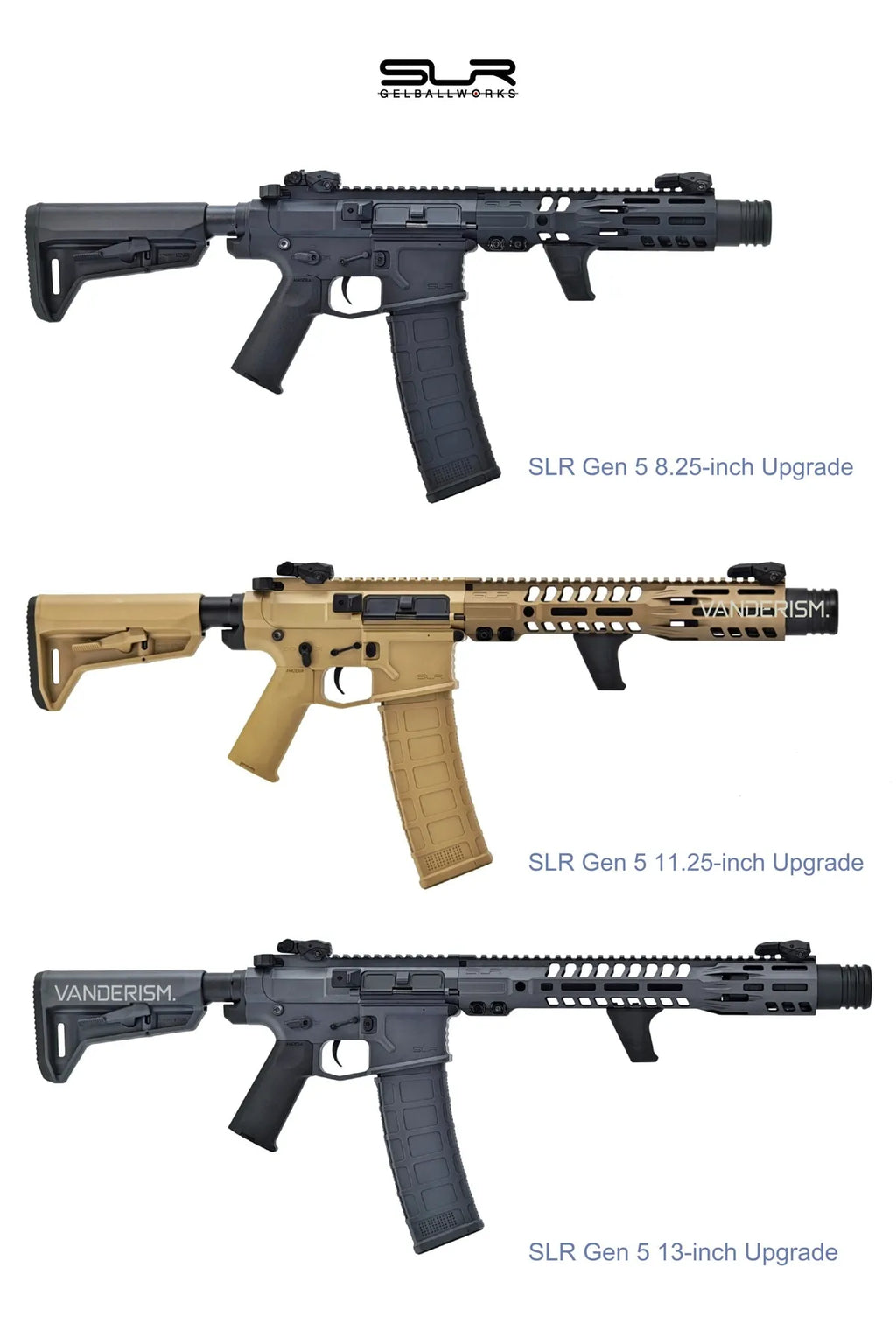 Jingji SLR B56 Gen 5 Custom Metal Handguard Gel Blaster (Pre-Order 50 Hari)