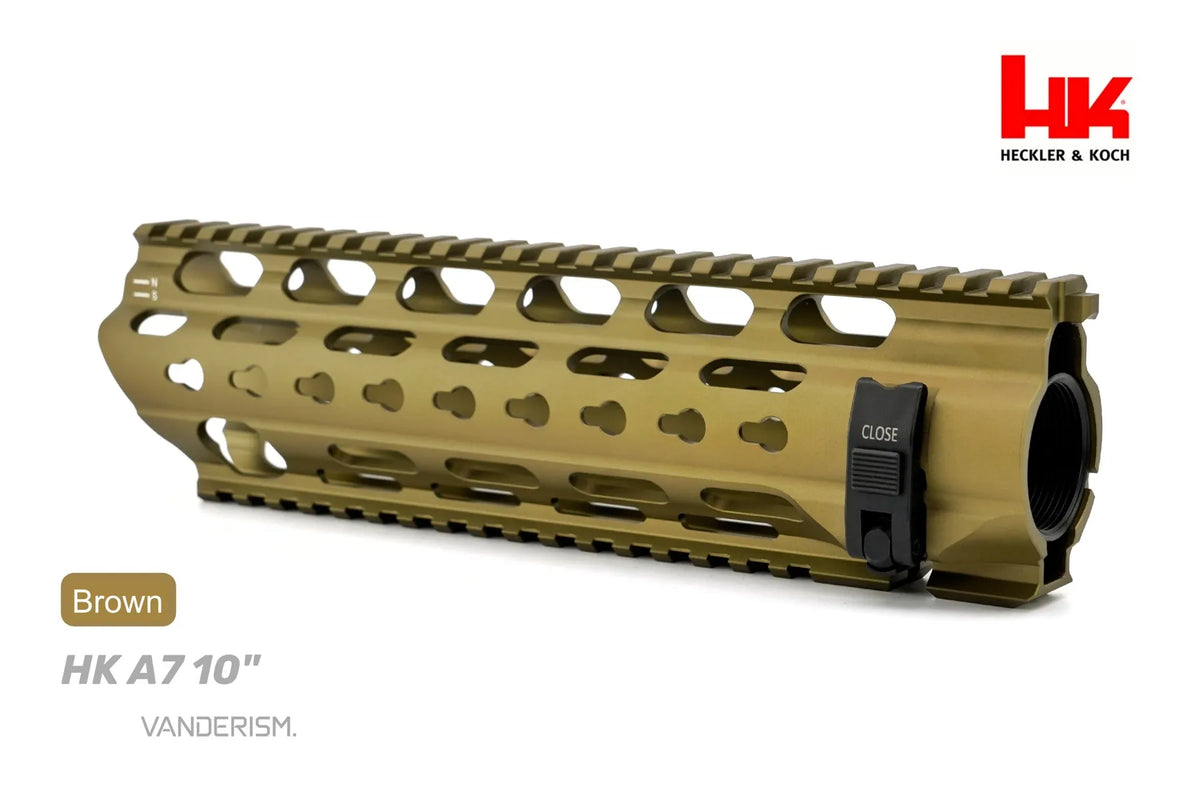 HK416 A7 Quick Release Metal Handguards | Gel Blaster WGG WGB Airsoft (Pre-Order 50 Hari)