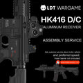 LDX HK416D Plus / HK416C Plus Assembled Gel Blaster with Gen 2 LDX Gearbox, from 4403 (Pre-Order 50 Hari)