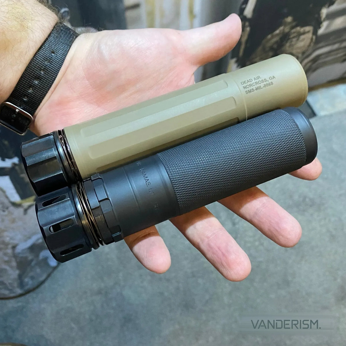 DEAD AIR S5K Sandman Gen 2 Flash Hider and QD Mock Suppressor Set (Pre-Order 50 Hari)