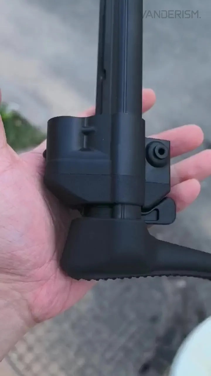 MP5 2.0 A3 Stamped-Steel Retractable Stock for Toy Models (Pre-Order 50 Hari)