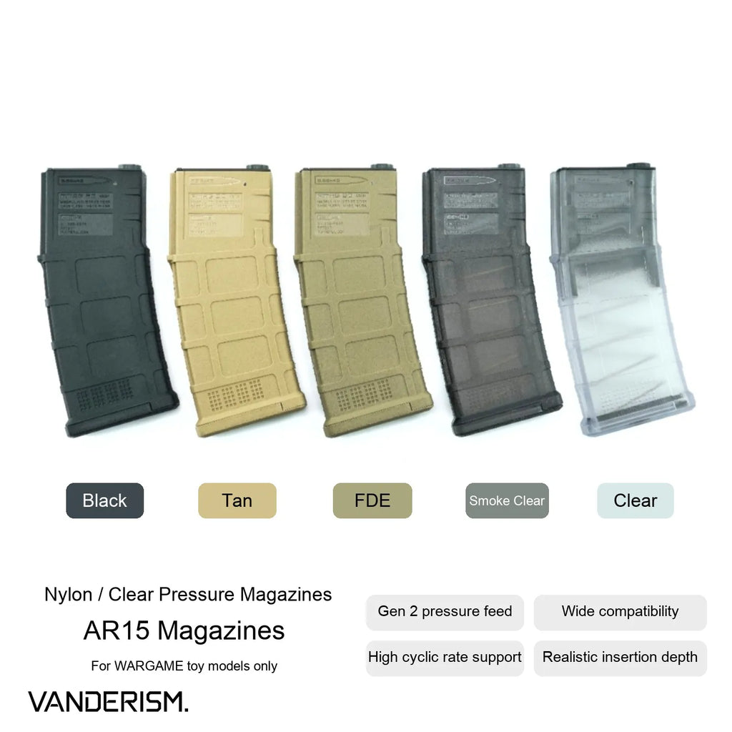 Gen 2 Pressure and Wheel Feed Magazines (Pre-Order 50 Hari)