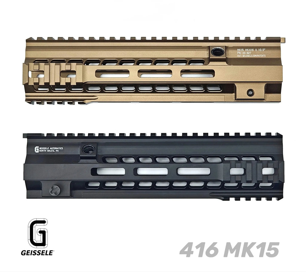 GEISSELE HK416 MK15 Metal Handguard | Gel Blaster WGG WGB Airsoft (Pre-Order 50 Hari)