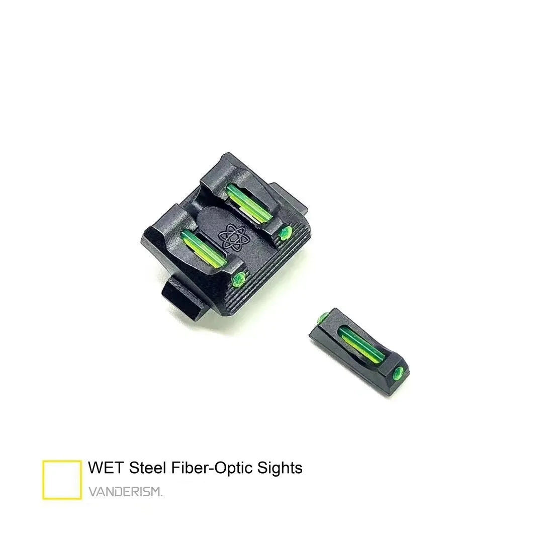 Kublai Glock P1 Fiber Optic Metal Sights (Pre-Order 50 Hari)