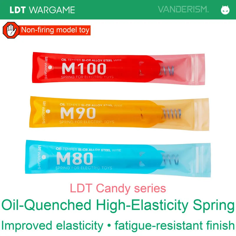 LDT Candy Oil-Quenched Fatigue-Resistant High-Elasticity Spring (Pre-Order 50 Hari)