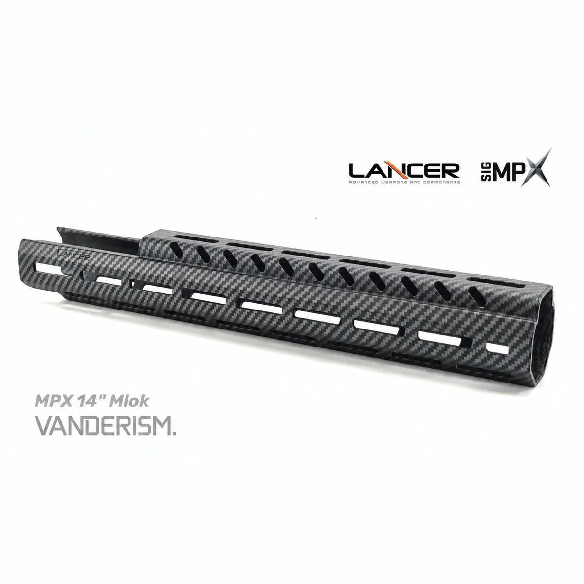 SIG MPX Carbon Fiber and Metal Handguards (Pre-Order 50 Hari)