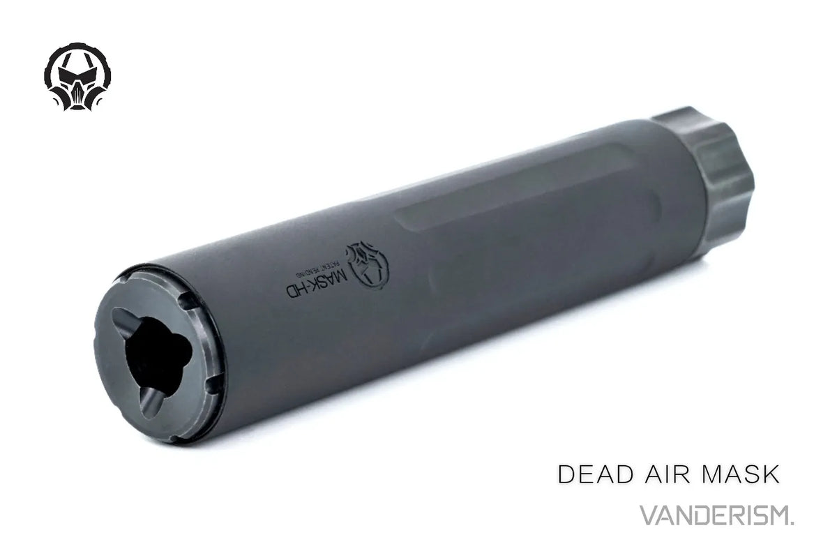 DEAD AIR MASK Steel Mock Suppressor | Gel Blaster WGG WGB Airsoft (Pre-Order 50 Hari)