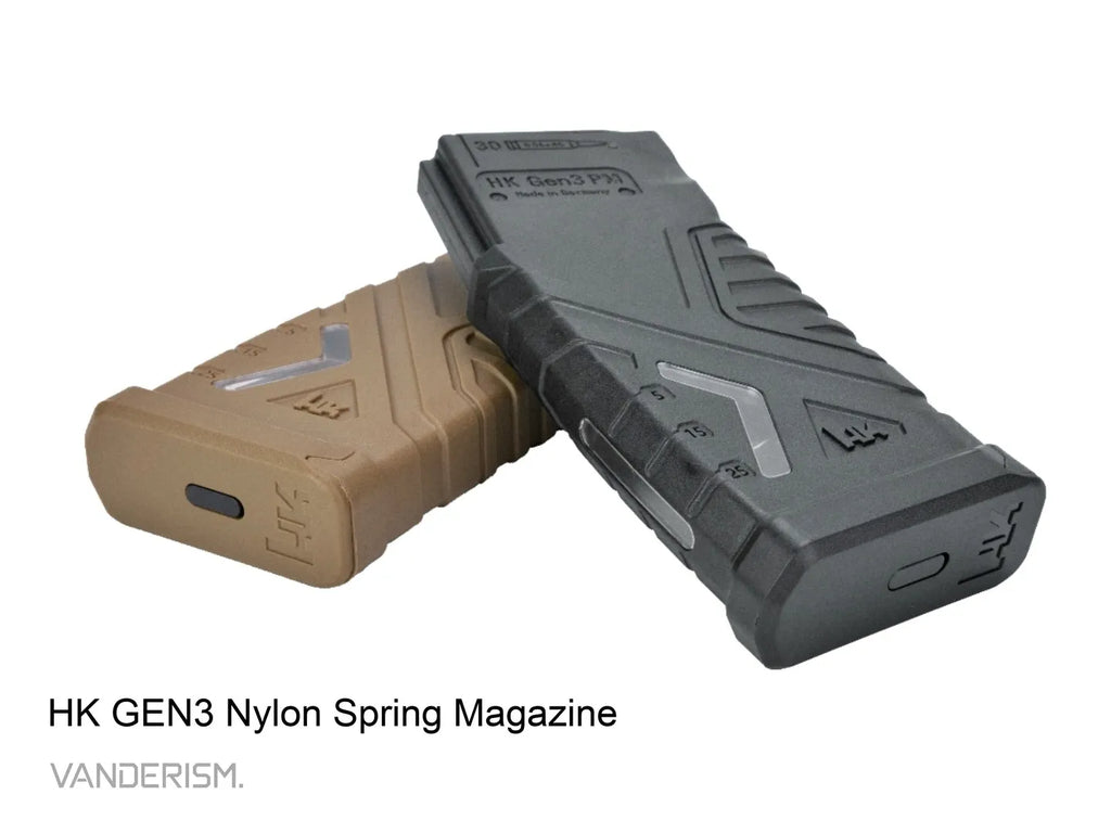 HK416 GEN3 Gen 2 Nylon Pressure Magazine (Pre-Order 50 Hari)