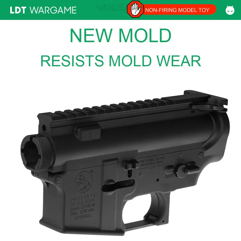 LDT AR Gen 3.0 Die-Cast + CNC Aluminum Split Receiver with Steel Small Parts (Pre-Order 50 Hari)