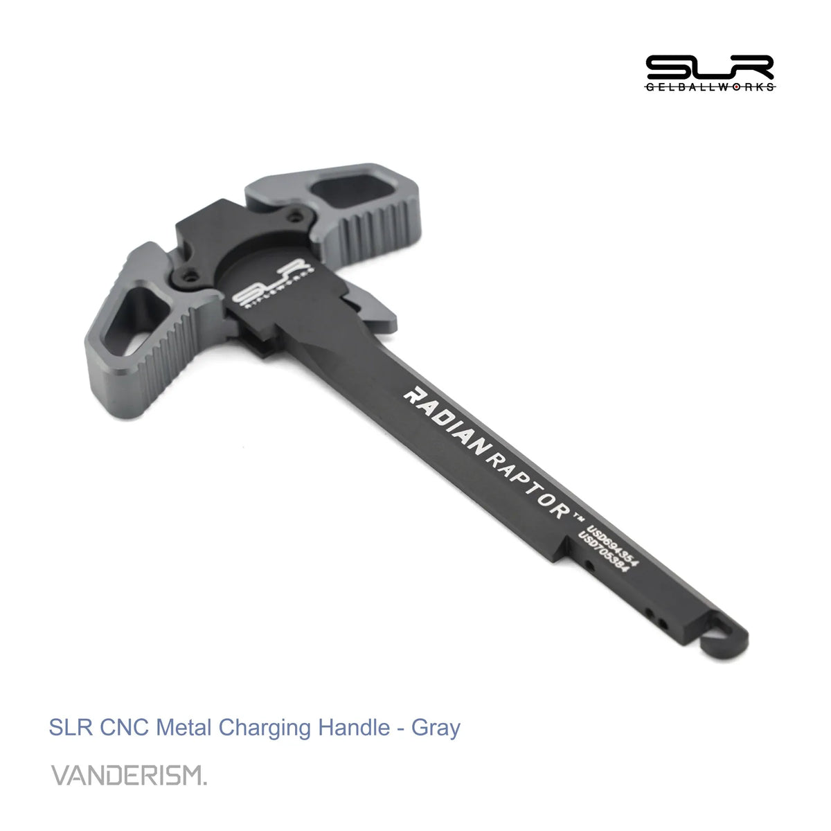 SLR CNC Charging Handle for V2 (Pre-Order 50 Hari)