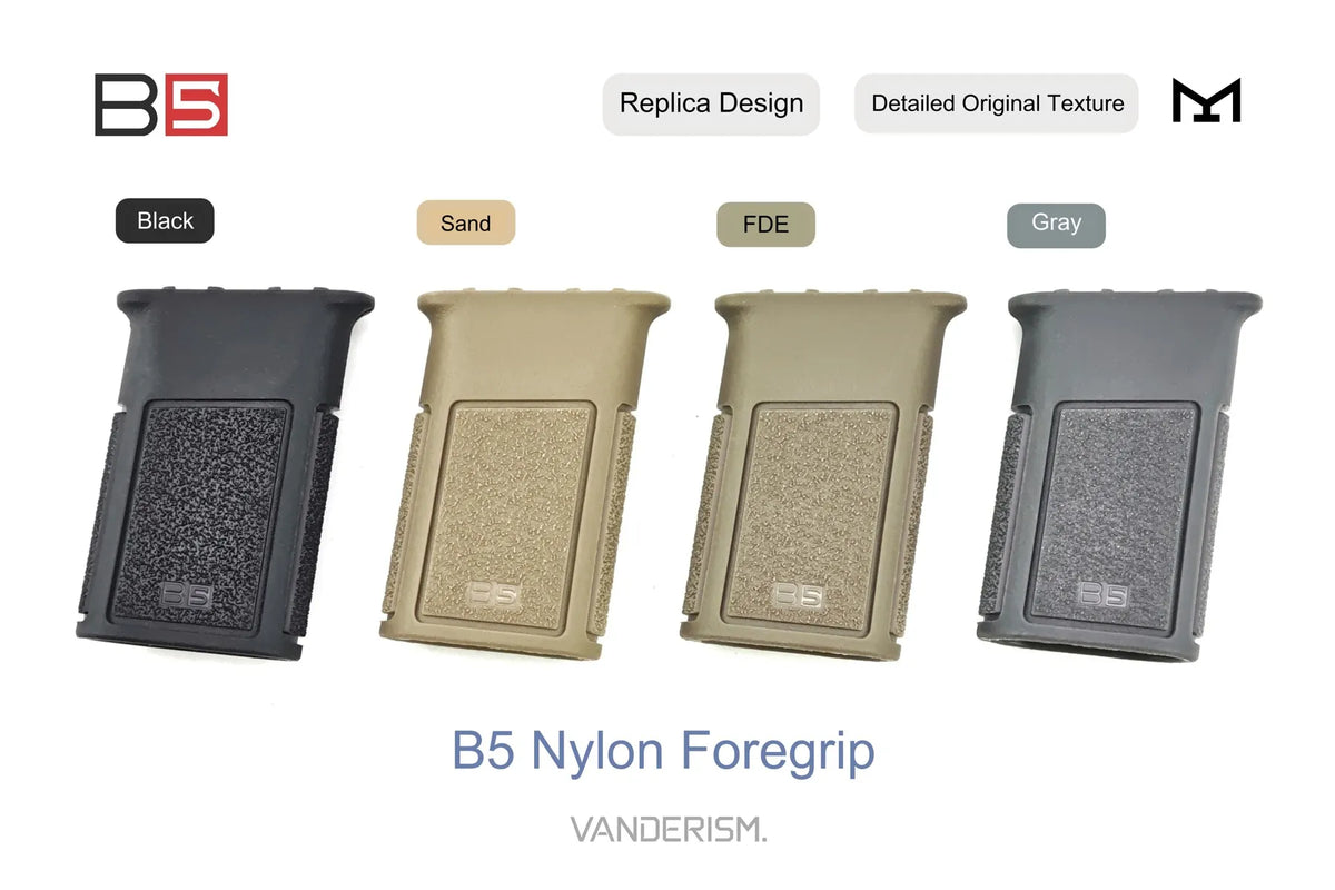 B5 M LOK Nylon Foregrip (Pre-Order 50 Hari)