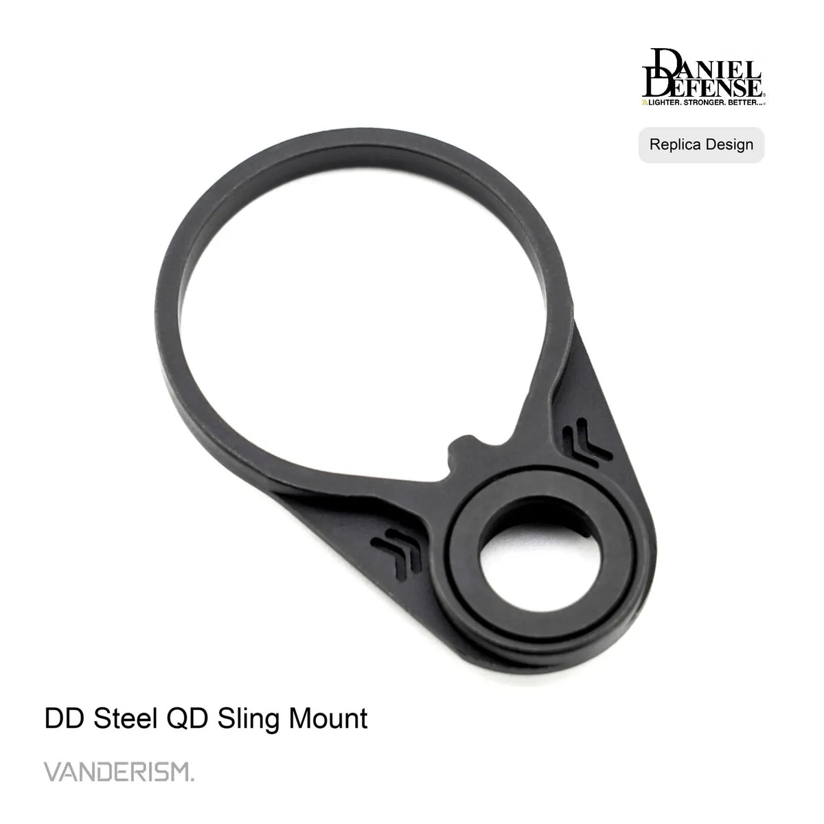 DD Steel Buffer Tube QD Sling Mount | Gel Blaster WGG WGB Airsoft (Pre-Order 50 Hari)