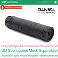 DD SOUNDGUARD Replica Decorative Suppressor, 14 mm Counterclockwise Thread (Pre-Order 50 Hari)