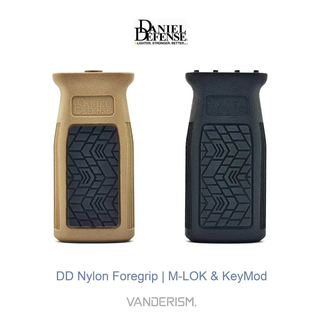 DD Nylon Foregrip M LOK and KeyMod (Pre-Order 50 Hari)