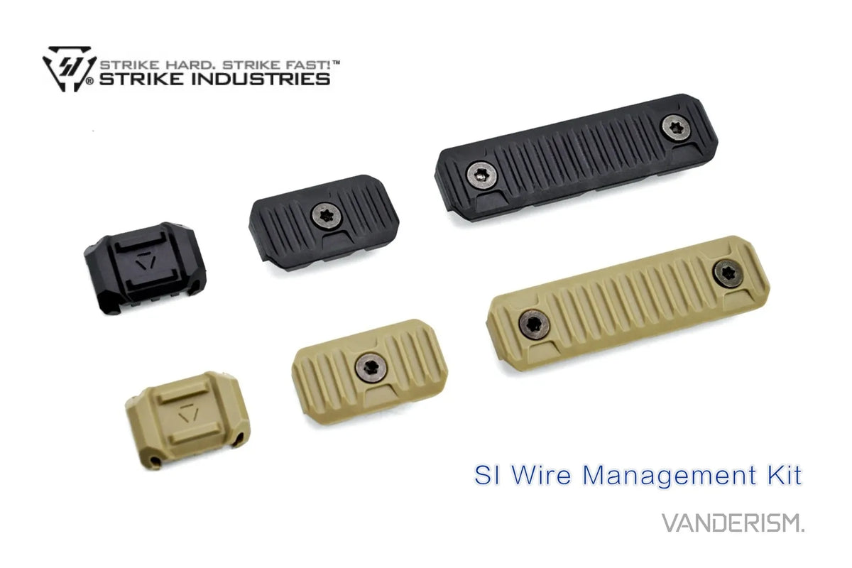 SI Nylon Wire Management Rail Covers (Pre-Order 50 Hari)