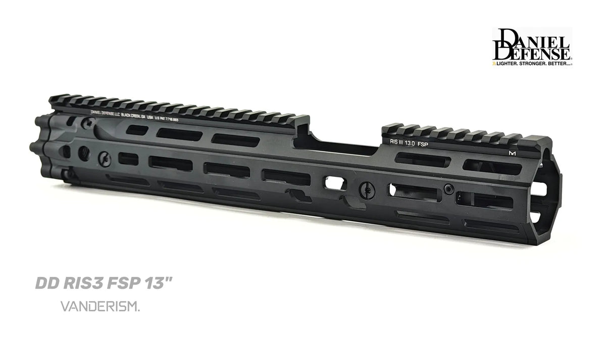 DD MK18 RIS3 FSP Metal Handguards | Gel Blaster WGG WGB Airsoft (Pre-Order 50 Hari)