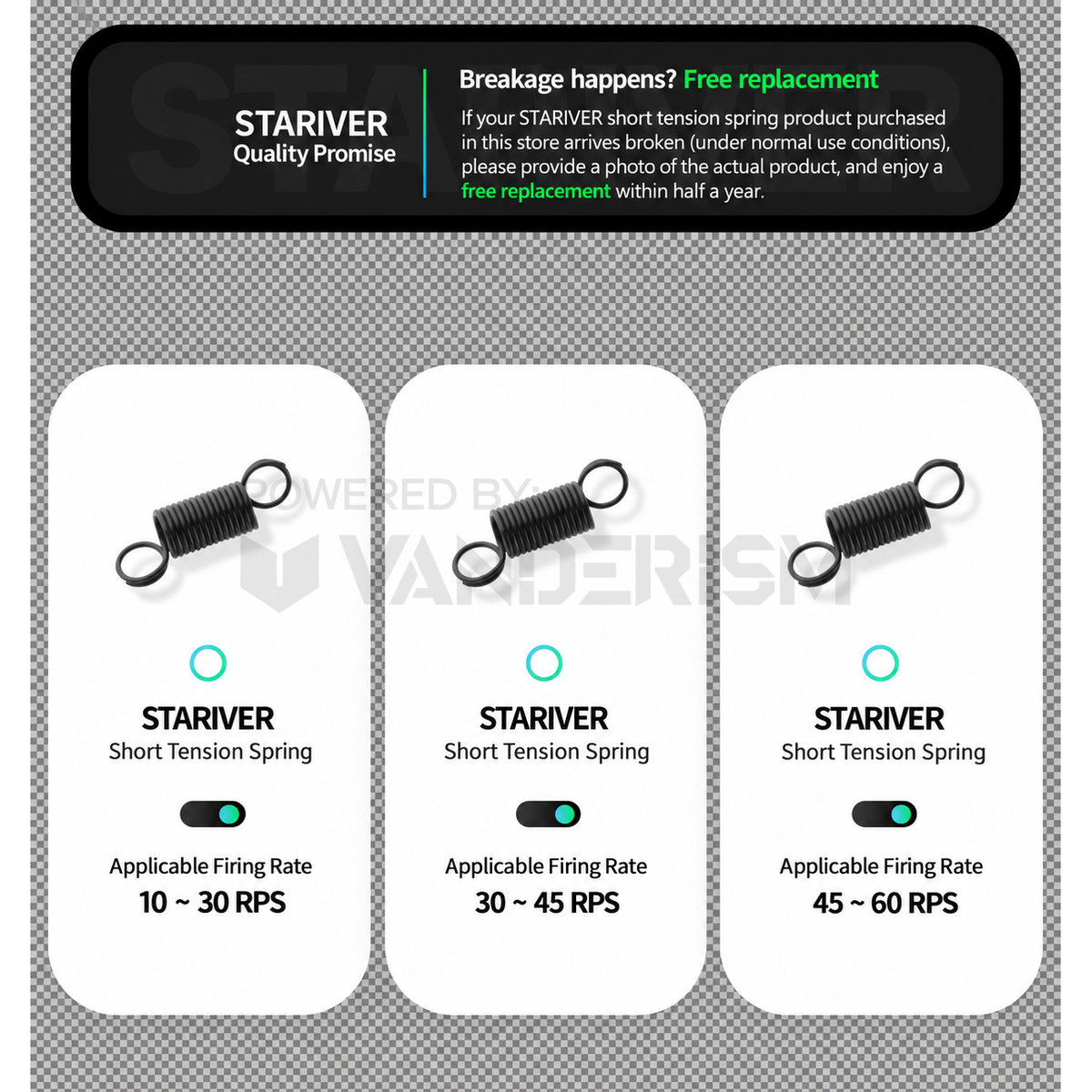 Short Tappet Plate Spring