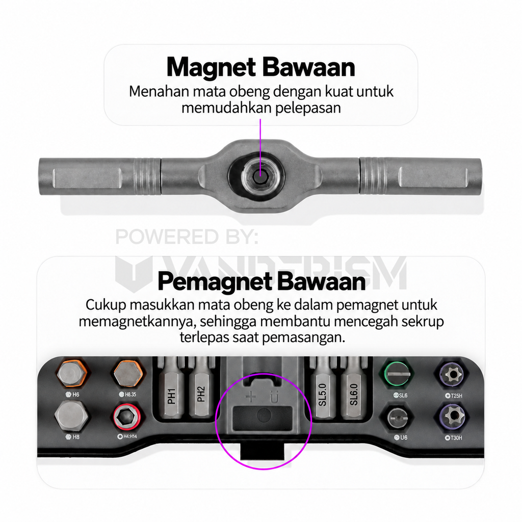 Umbral Screwdriver Repair Kit