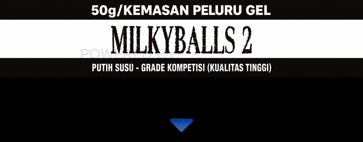 Milk Ball Gen 2 Milky-White Gel Balls