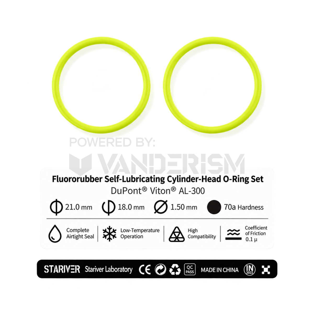 Cylinder-Head FKM O-Rings