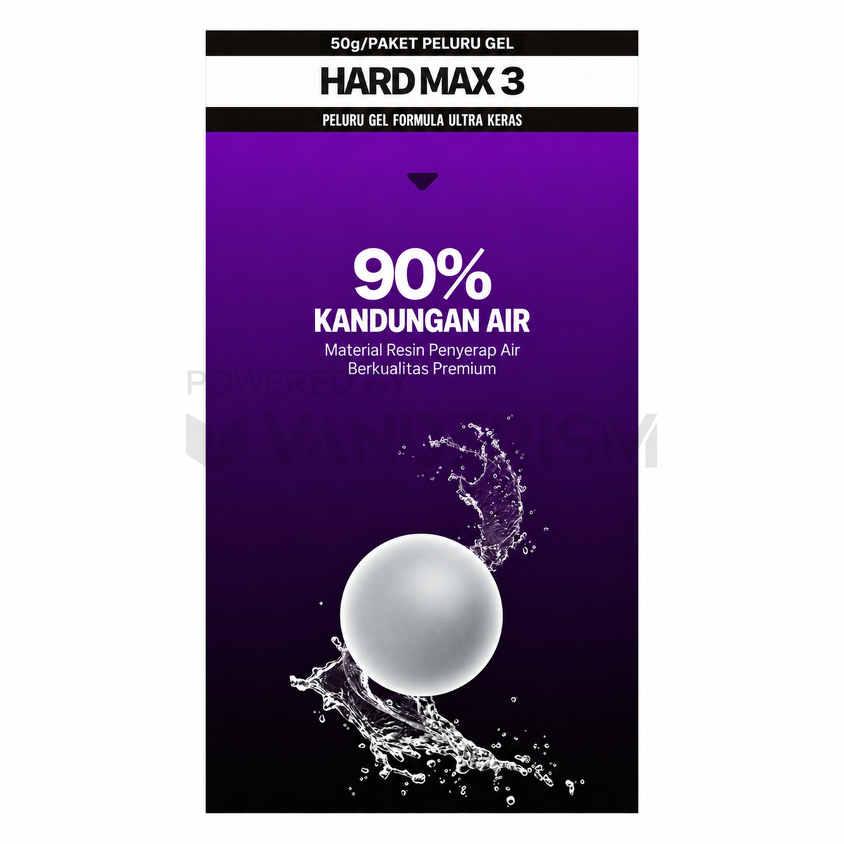 Ultra-Hard Gen 3 Frosted Gel Balls
