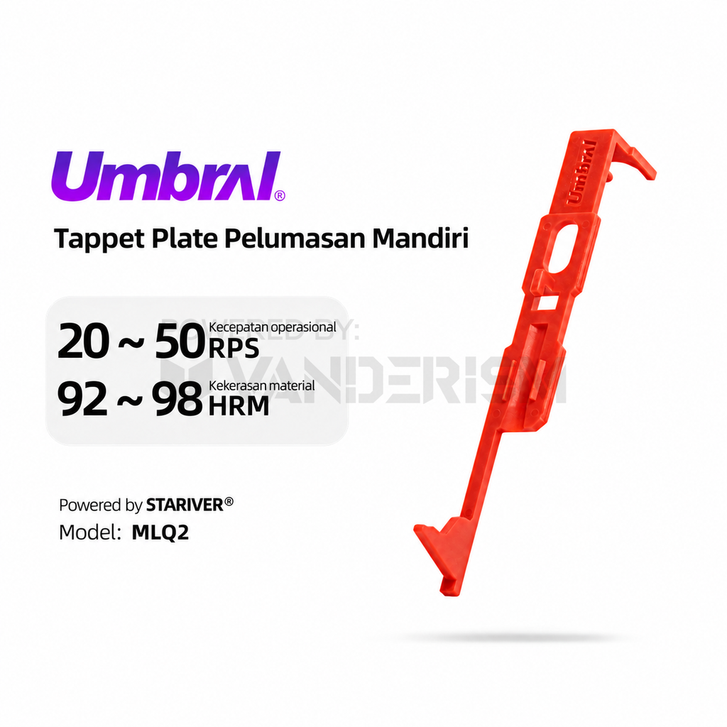 Umbral Self-Lubricating Tappet Plate