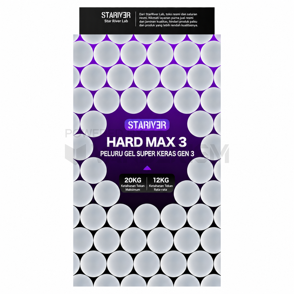 Ultra-Hard Gen 3 Frosted Gel Balls
