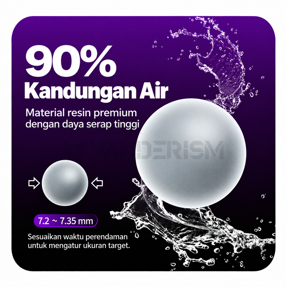 Ultra-Hard Gen 3 Frosted Gel Balls