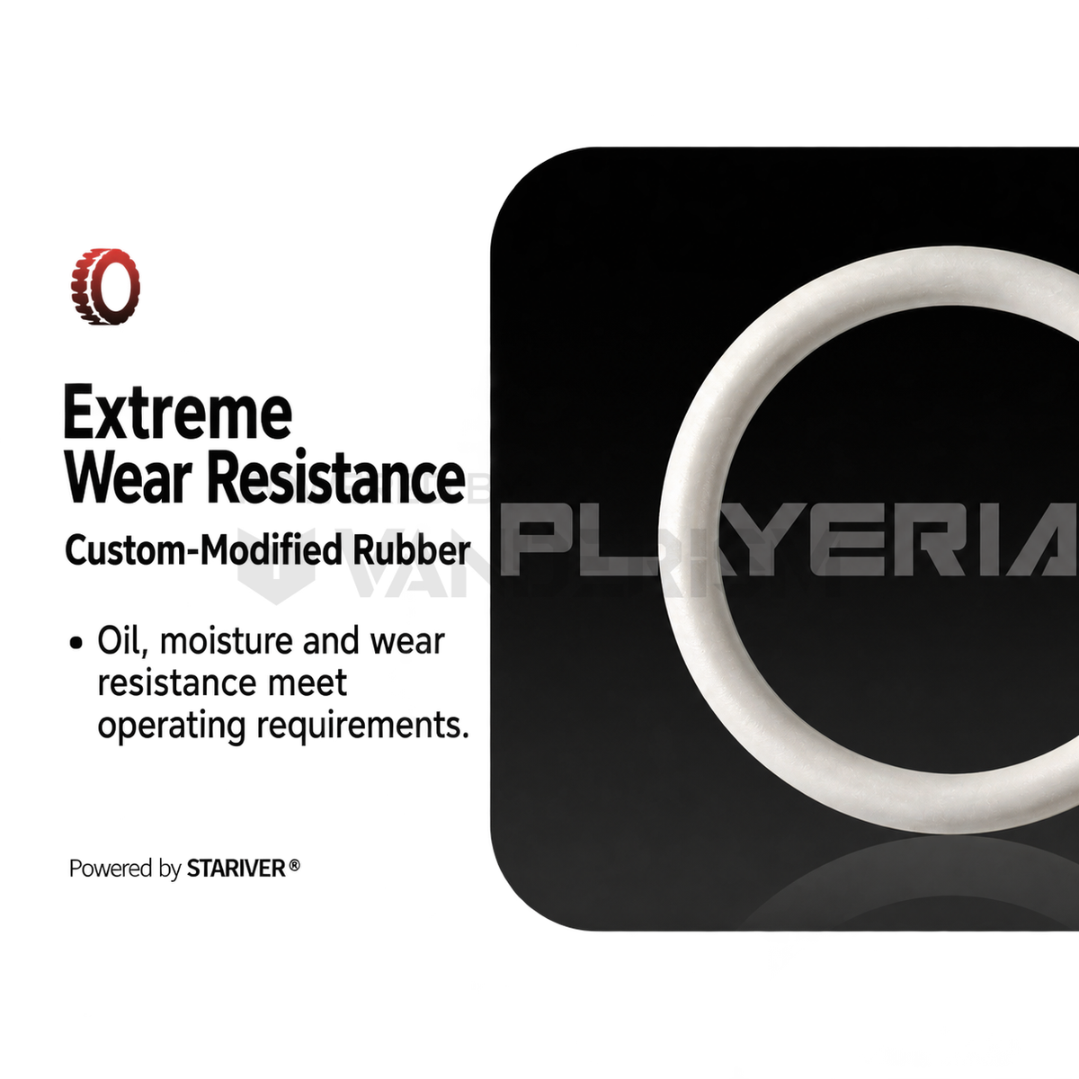 PLAYERIA Rubber O-Rings