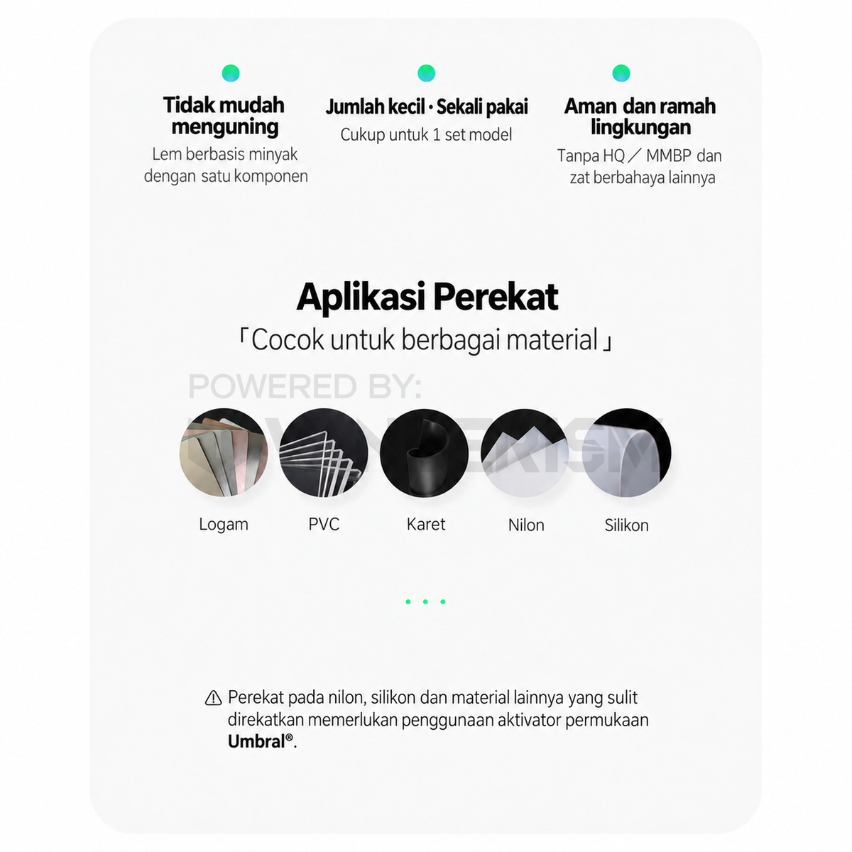 Umbral Adhesive Assembly Kit