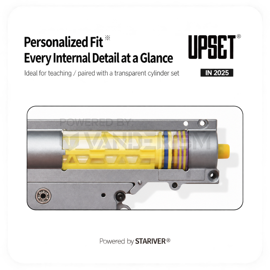 UPSET Transparent Cylinder