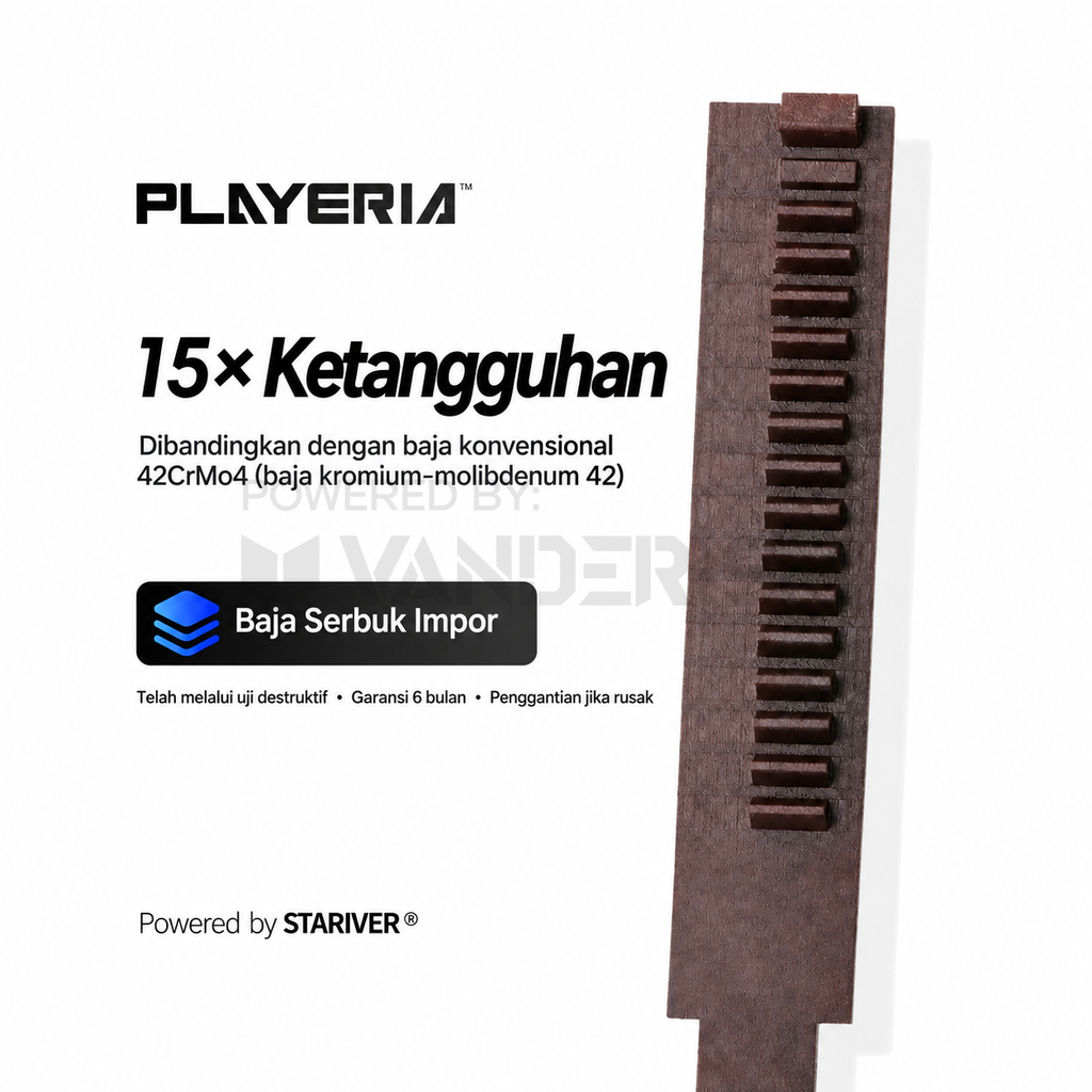 PLAYERIA ATM High-Strength Piston Rack