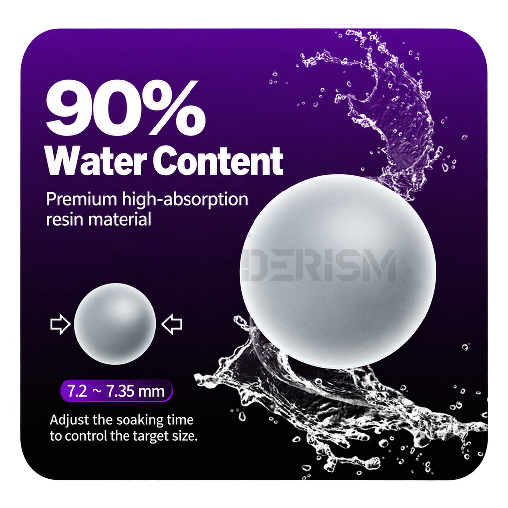 Ultra-Hard Gen 3 Frosted Gel Balls