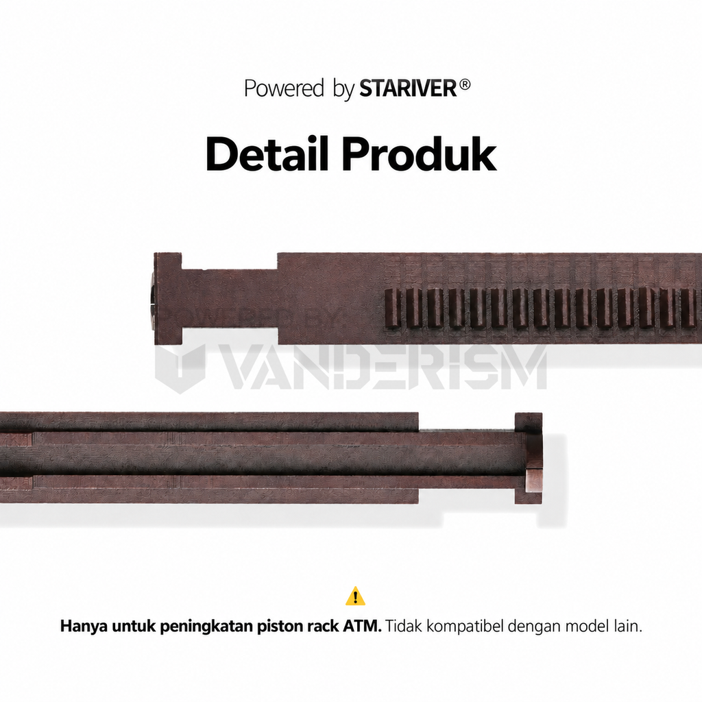 PLAYERIA ATM High-Strength Piston Rack