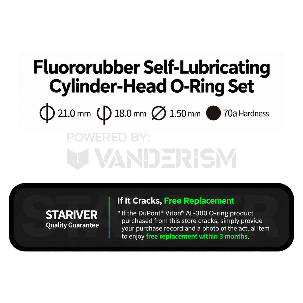 Cylinder-Head FKM O-Rings