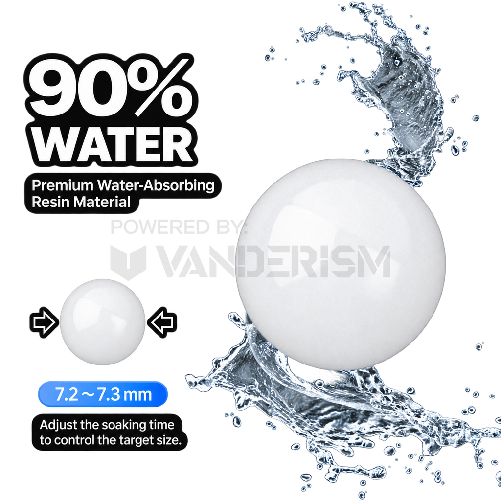 Milk Ball Gen 2 Milky-White Gel Balls