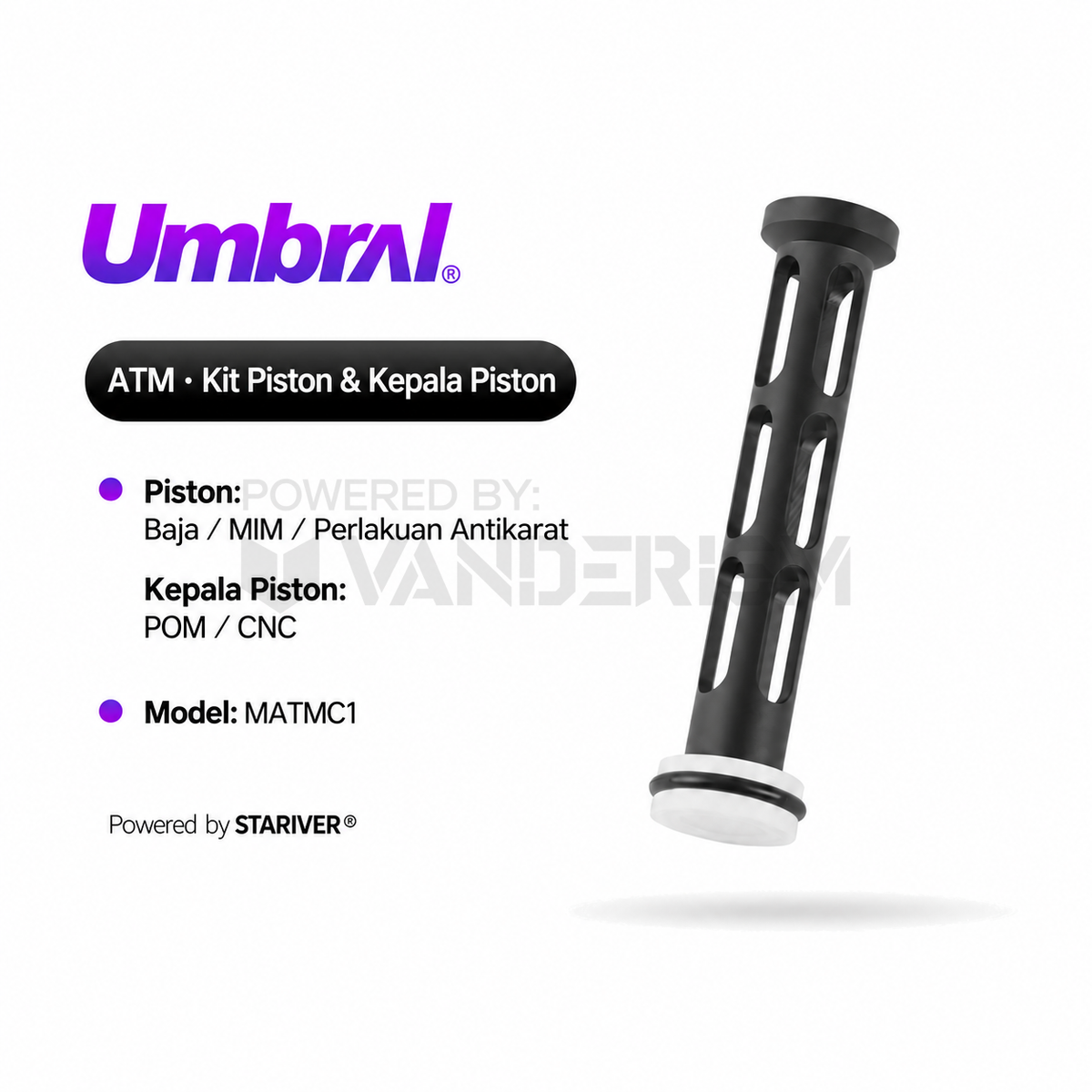 Umbral ATM Piston and Piston Head Kit