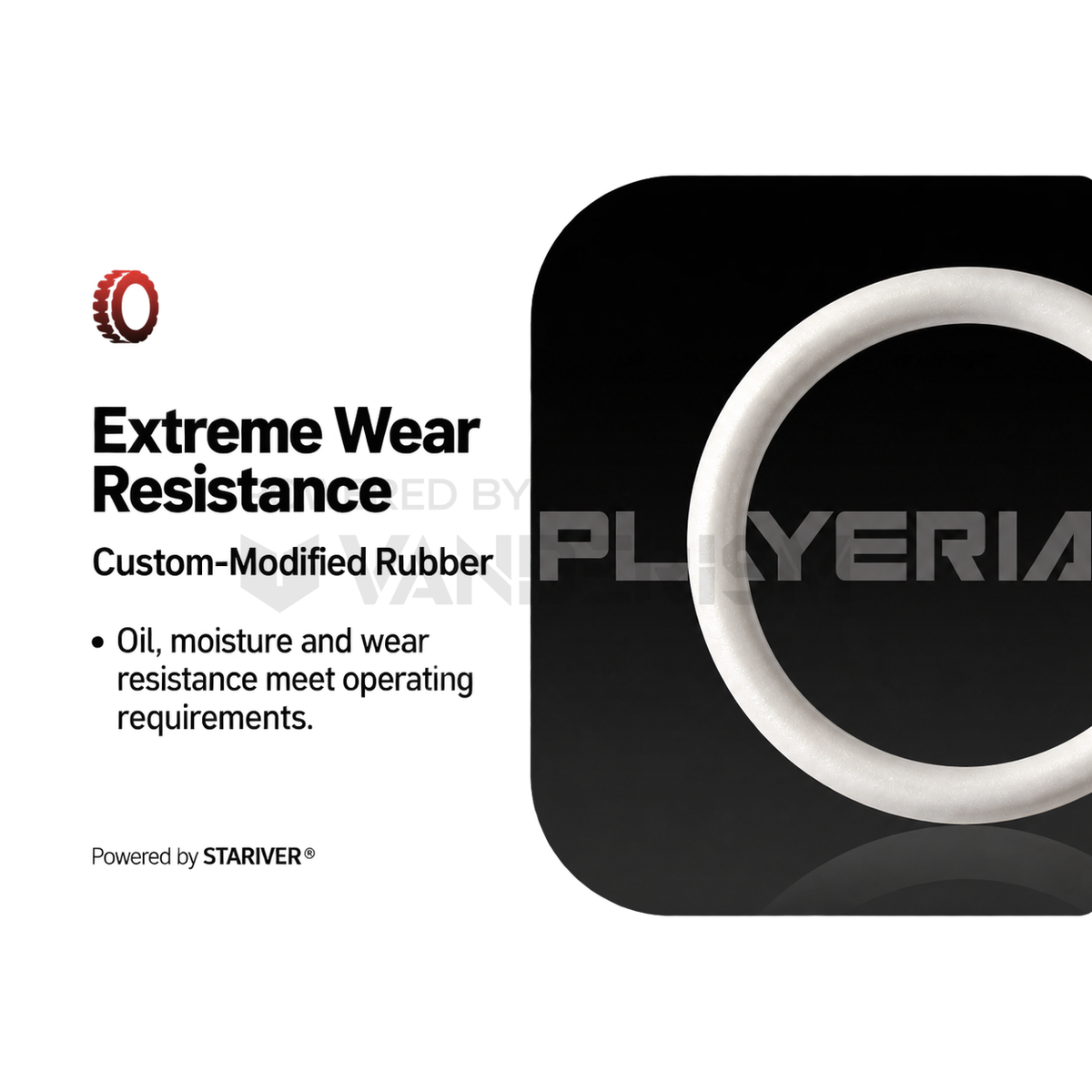 PLAYERIA Rubber O-Rings