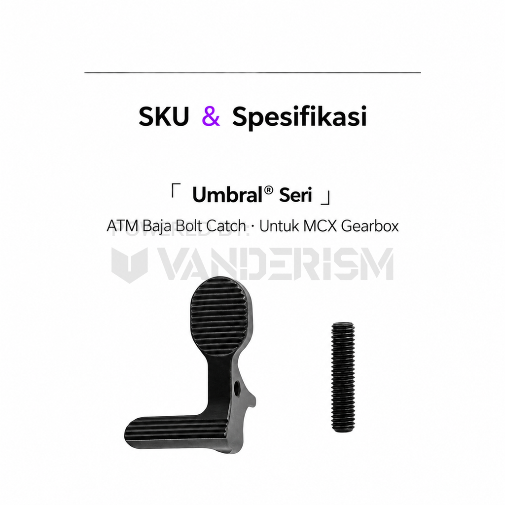 Umbral ATM Steel Selector for MCX Gearbox