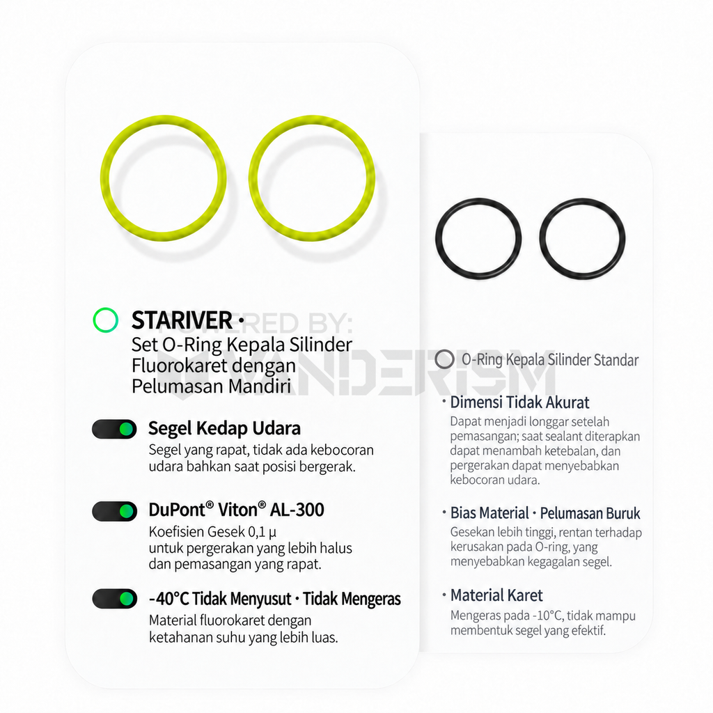 Cylinder-Head FKM O-Rings