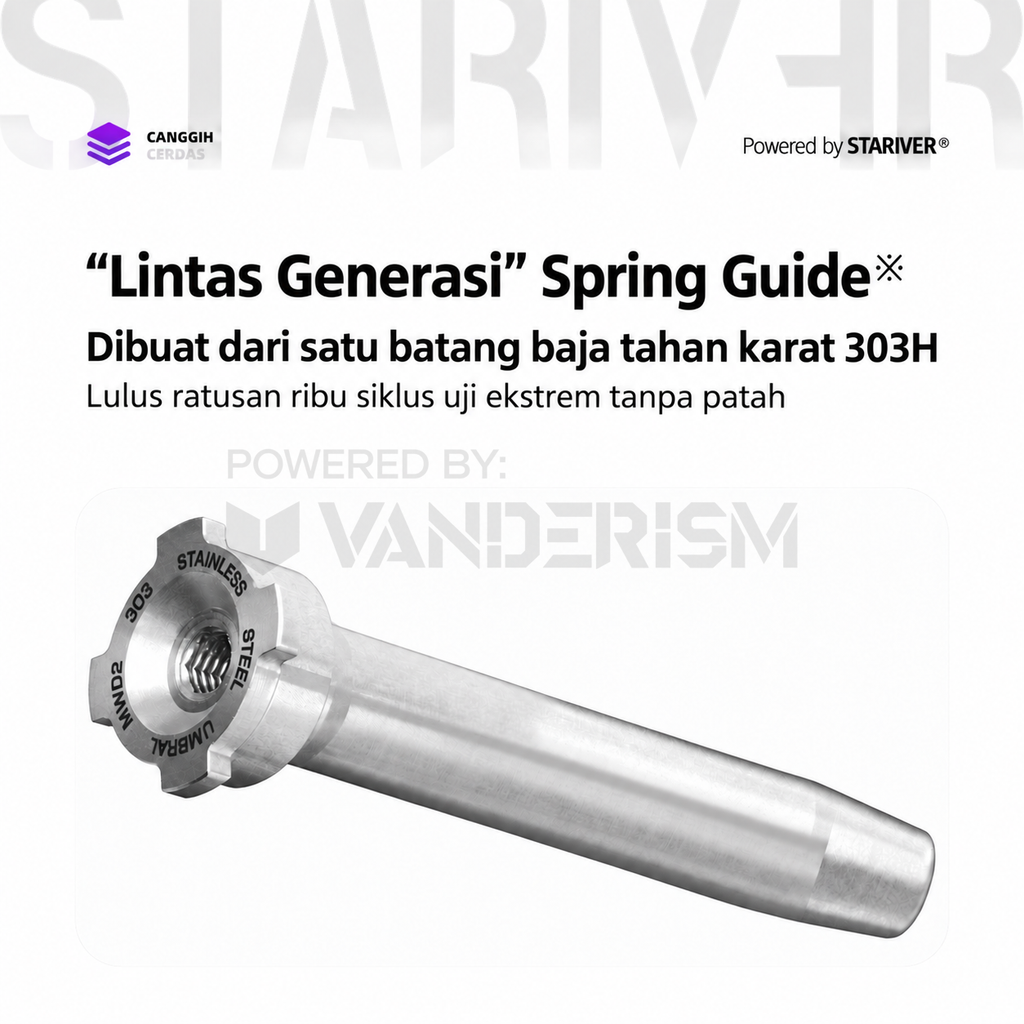 UMBRAL Extended Steel Spring Guide